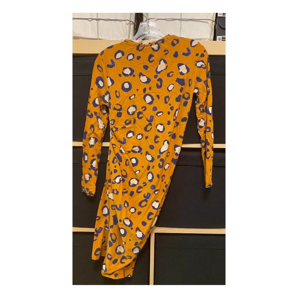 3.1 PHILIP LIM X TARGET LEOPARD PRINT RUCHED DRESS - Picture 3 of 4